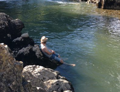 Orb River in the Languedoc